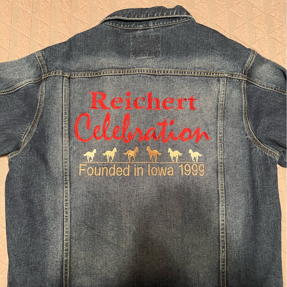 Cinch Classic Cowboy Collection Denim Jacket Medium Reichert Celebration